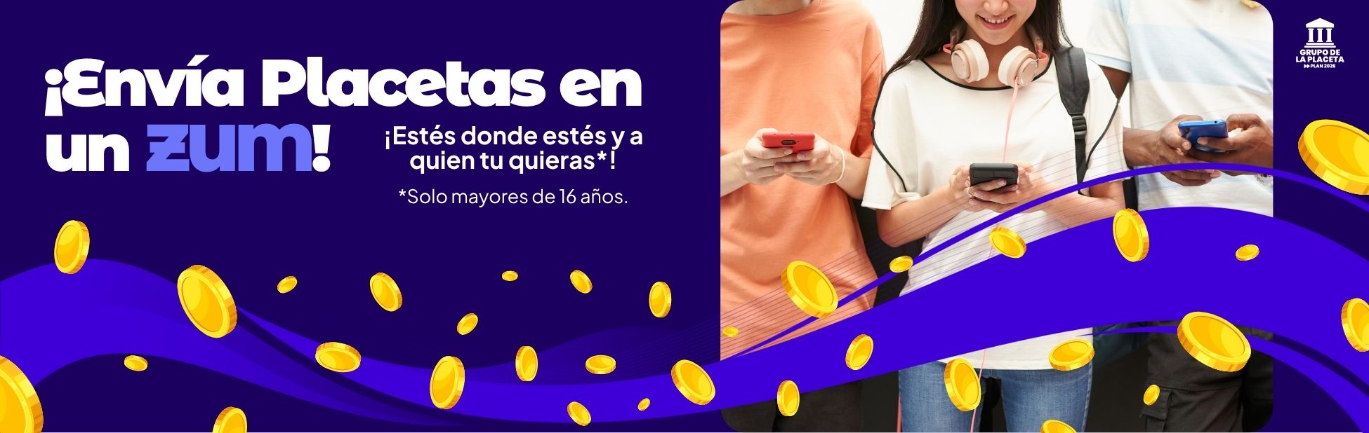 Envía Placetas en un zum